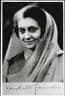 Indira Gandhi Autograph Signed Photo Display